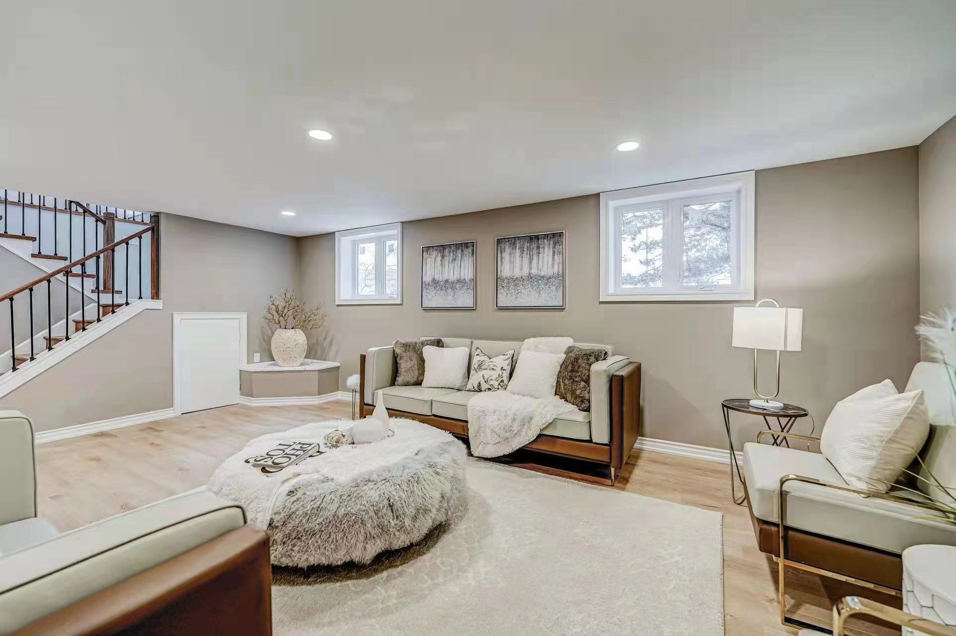 Completed basement suite in Niagara-on-the-Lake by PARAHOMES